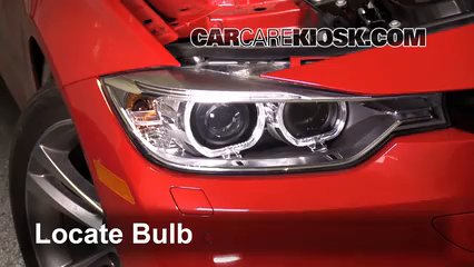 2013 BMW 335i xDrive 3.0L 6 Cyl. Turbo Sedan Lights Turn Signal - Front (replace bulb)